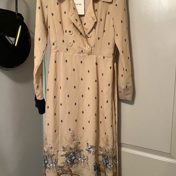 New with tags XS simple retro dress - Picture 3 of 7